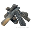 CABLE CERAMIC FIBRE WOOD CAMFIRE LOGS FORT